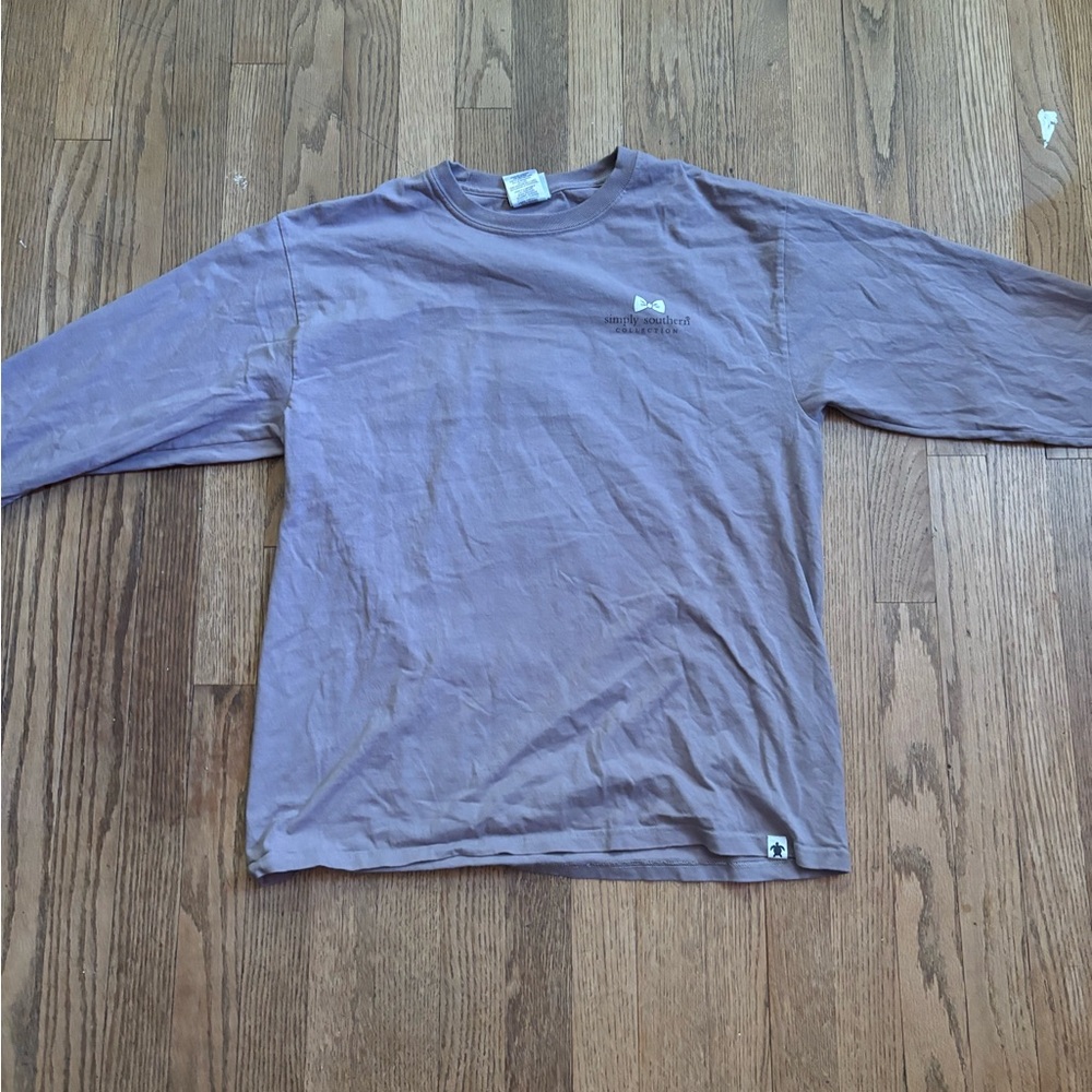 LongSleeve Purple Vintage Shirt